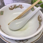 【2017年01月】ジンジャーソルトラーメン、思わず飲み干しちゃう味わいです(^^♪