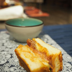 窯焼きステーキ 福田 - ローストビーフサンド