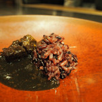 窯焼きステーキ 福田 - 漆黒のカレー