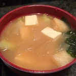 魚盛 - 201701 魚盛  ★本日のランチ 刺身（まぐろ・ぶり・ほうぼう）（850円）★具だくさん！