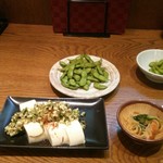 いのこ家 山形田 - だだちゃ豆、だし豆腐