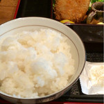天ぷら・魚・馬刺し・丼 くすくす - ご飯 ちょうどの炊き上がり。旨し！