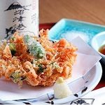 Ozashiki Sembon Ichi - 桜海老のかき揚げ