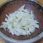 豊松 - この刻みニンニクをうな重にのせると