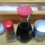 豊松 - テーブル上はこんな感じ