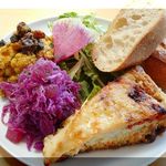 Coffee×Wine Nook＆Cranny - キッシュランチ￥1000