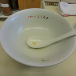 中華そば ふくみみ - 完食