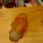 鮨 和さび - イカ×からすみ