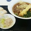 美芳野庵のうどん托