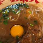 ラーメン東大 - 玉子がイイ スープぬるくなるが