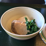 熊魚菴 本店 - 鰤大根 酒粕煮