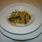 故宮 - 五目野菜入り玉子麺の炒め