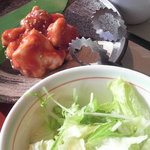 Yakiniku Takara Jima - チョレギ・スープ・単品で国産牛ホルモン味噌ダレ