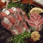 うまいもの 楽味 - 秋刀魚の刺身