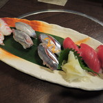 匠和 - お寿司を単品で注文！鯛2貫、さんま2貫、いわし2貫、まぐろ3貫