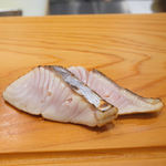 鮨竹 - 鰆の炙り