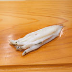 鮨竹 - 白魚の酒蒸し
