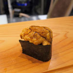 鮨竹 - 雲丹（バフン＋ムラサキ）