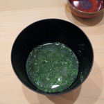 鮨竹 - 蛤の吸物