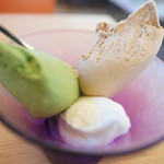 ジェラテリア ジェリーム - 抹茶、コーシー、ミルク