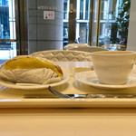 カフェ・ディ・フェスタ - バナナオムレット、アメリカンコーヒー  2016/03/10