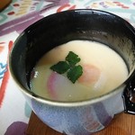 ととかか - 日替わり定食750円 肉と野菜の土鍋をゴマダレで