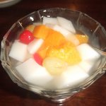 中華家庭料理 雲海 - 杏仁豆腐②（２６３円）