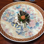 田中旅館 - 河豚刺し＆湯引き