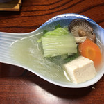 田中旅館 - 野菜とスープ♪