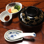 田中旅館 - 雑炊と香の物