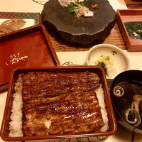 神泉いちのや - うな重 二段