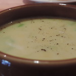 ワインとチーズの店 FERMENT - 南瓜と有機野菜のスープ　アップ