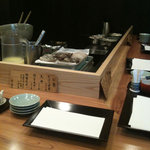 天ぷら 逢坂 - カウンター