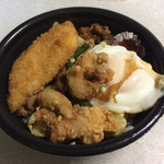 ほっともっと - 牛キャベ丼全部乗せ 550円