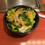 お好み焼 ゆかり - ランチサラダ