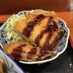 うどん忠兵衛 - 豚肉の野菜はさみ