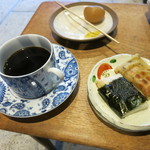 名月荘 - 湯上り処にて