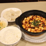 上海食府 - 麻婆豆腐セット　