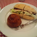 鶏のプロヴァンス風とクイニーアマン