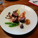 ラ プチット - 丹波篠山産本州鹿のロティ