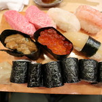 Kisshoutei Sushi Robata - 特上寿司２０００円