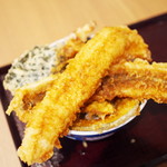 揚げ天まる - 穴子天丼
