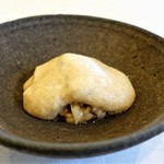 ヴィラ・アイーダ - 米　ラディッキオ　菊芋のメレンゲ　黒トリュフ