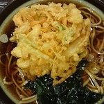 蕎麦酒場 ゑびや - ○かき揚げ蕎麦　470円