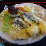 鮮菜家 - イワシ天が4枚！