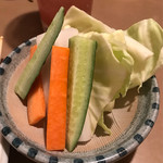 ひげ増 - 生野菜