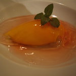 表参道バンブー - フランボアーズジュレとマンゴージェラート