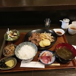 ヤマノキ - ラムジンギスカン定食1,200円