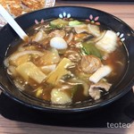 餃子の王将 - 初めての八方麺…この店舗オリジナル