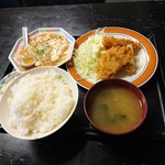 みさを食堂 - 日替わりランチ（600円）2017年2月